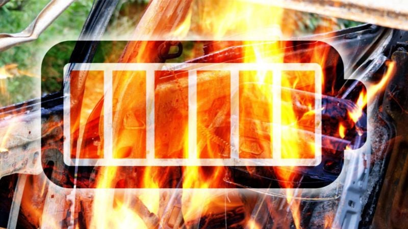 La fuite thermique peut entraîner des incendies dans les véhicules électriques