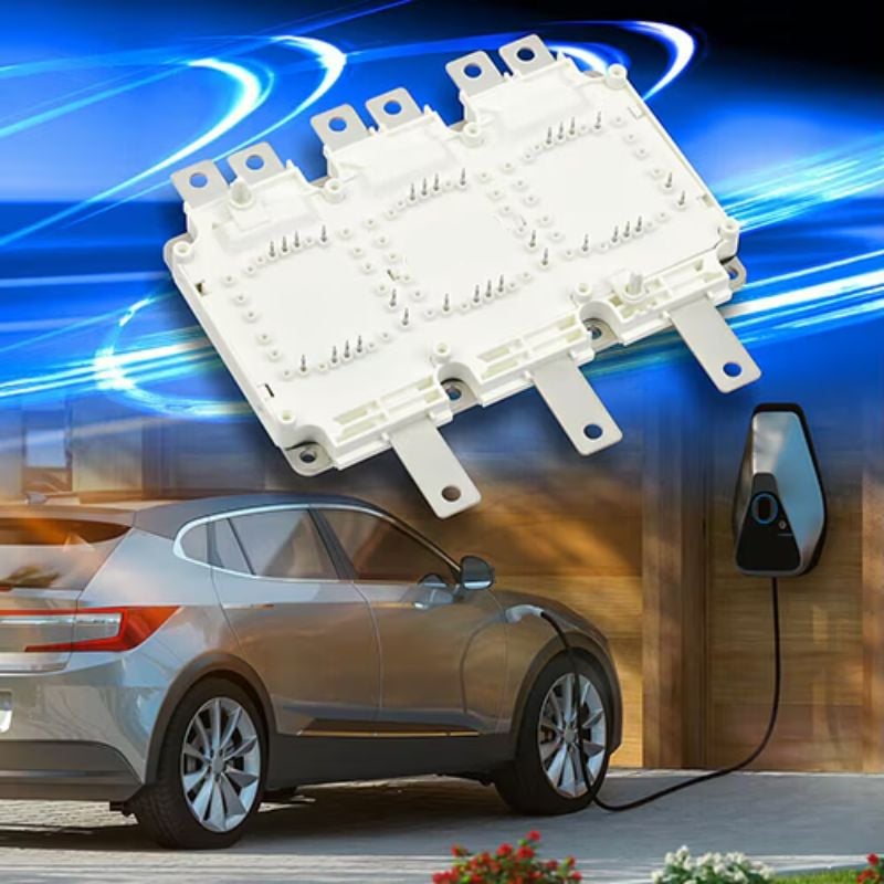 Véhicules électriques et stations de charge utilisant l'IGBT.