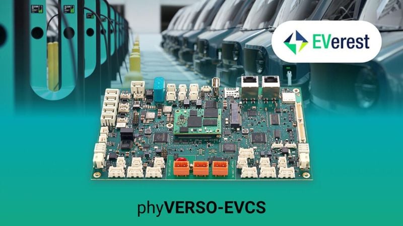 Le phyVERSO-EVCS, un contrôleur de recharge universel pour l'électromobilité.