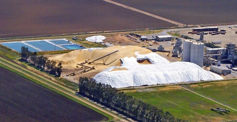 L'usine Wadham Energy en Californie